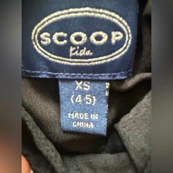 NWT - Scoop - Black and white polka dot flutter dress - Girls Size XS (4-5) - Picture 4 of 4